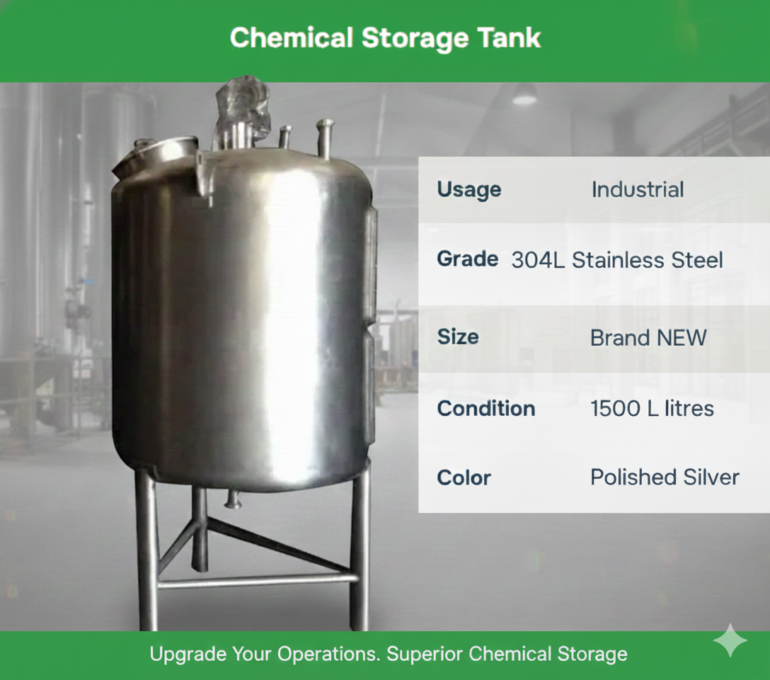 The Role of a Chemical Storage Tank in Industrial Safety